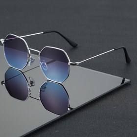 Resim Unisex klasik retro şık geometrik çerçeveli dekoratif gözlükler, partiler, okul, alışveriş ve günlük kullanım için uygun. 