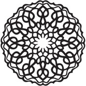 Resim Genel Markalar Byr002 Çiçek Deseni (Tip 8) 25X25 Cm [Efsngrck] 