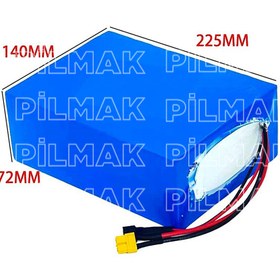 Resim Pilmak 12.8 V 40 Ah Lifepo4 Pil Otomobil-scooter-elektrikli Bisiklet Aküsü 