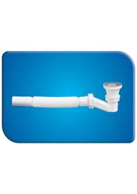 Resim Gama Duş Teknesi Trobleni Körüklü Pipo 1 Adet Sağlam Mark 