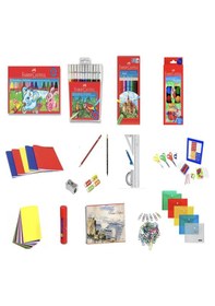 Resim Faber-castell 1. Sınıf Okul Kırtasiye Seti Boya Ve Defter 