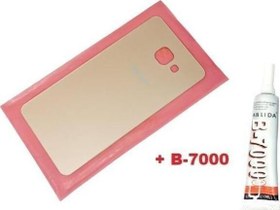 Resim Samsung Galaxy A5 2016 (A510) Arka Pil Batarya Kapağı (CAM+B-7000) GOLD 