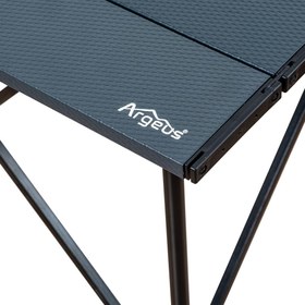 Resim Katlanabilir Alüminyum Kamp ve Piknik Masası - Akordion - Antrasit - (54024) 
