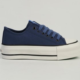 Resim Benetton Lacivert Kadın Spor Ayakkabı BN-30935 