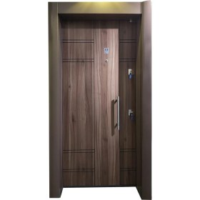Resim Statik Kasalı Tanganika Düz Model Daire Kapısı, Çelik Kapı, Villa Kapısı 