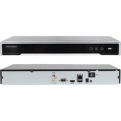 Resim Hıkvıson DS-7616NI-Q2 16Kanal 8Mpix H265+ 2 HDD Desteği 2160P Kayıt 160Mbps Bant Genişliği Metal Kasa 