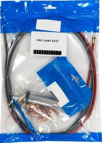 Resim Magmaweld MIG/Mag Torç Sarfları ve Aksesuarları Mıg Sarf Kiti M6xl25x0,8mm 150a 