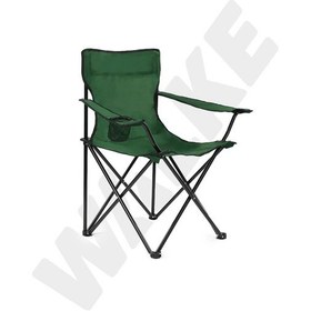 Resim Walke Katlanabilir Kamp Sandalyesi Piknik Sandalyesi Plaj Sandalyesi Yeşil Taşıma Çantalı Yeşil 