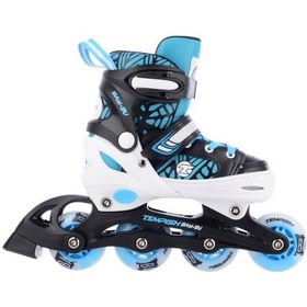 Resim Tempish Bam-bu Flash Ayarlanabilir Fitness Paten Siyah 