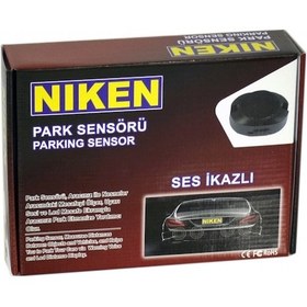 Resim Niken Park Sensörü Ses İkazlı Gri 