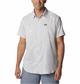 Resim Utilizer Printed Woven Erkek Kısa Kollu Gömlek 