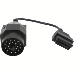 Resim 20 Pin'den 16 Pin'e Diagnostik Tarayıcı Dönüştürücü OBD1'den OBD2'ye Adaptör Kablo Bağlantı Kablosu BMW E30 E36 E34 E38 E53 için, 31cm 