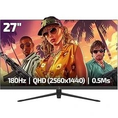 Resim Nacario Game Power 27" Sonic T80 Flat Fast IPS 180Hz 0.5ms Qhd 2k Monitör (Sıfır Ölü Piksel Garantil 