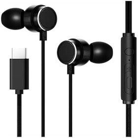 Resim HAPPYAUDIO W2 USB C Kablolu Kulaklık Başlıkları, C Tipi Kablolu Kulak İçi Kulaklıklar, Derin Bas ve Mikrofon, Sağlam ve Rahat Giyilebilir, Galaxy Google iPhone ile Uyumlu 