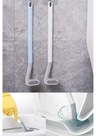 Resim Golf Tasarımlı Silikon Uçlu Wc Fırçası Pratik Tuvalet Temizleme Sopası Diğer 