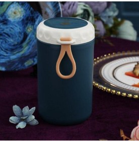 Resim Backpacker Paslanmaz Çelik Yemek Termosu 750ml Lacivert 