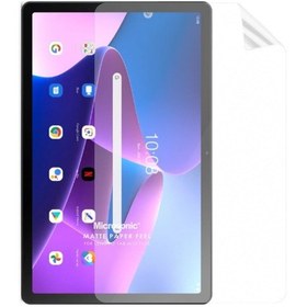 Resim Microsonic Lenovo Uyumlu Tab M10 Plus 3.nesil 10.6 Tb-125f-tb-128f Paper Feel Kağıt Dokulu Mat Ekran Koruyucu 