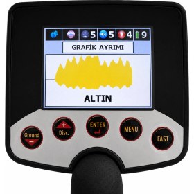 Resim Asya Dedektör Jeo Finder A-Z Plus 2d Altın Arama Dedektörü 