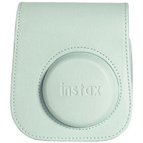 Resim Fujifilm Instax Mini 12 Yeşil Deri Çanta 