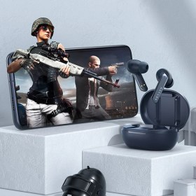 Resim Haylou W1 TWS Bluetooth 5.2 Kablosuz Kulaklık - Mavi 