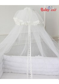 Resim Babyen1 Tüm Beşiklere Uyumlu Ayarlanabilir Aparatlı Cibinlik 