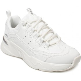 Resim Skechers 117355Z Bobs Bamina Star Strikez Gri Kadın Spor Ayakkabı 