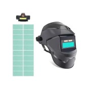 Resim Tongxida Otomatik Işık Değiştirici Welding Maskesi - 9-13 Seviye, Pp, 20 Film + Pil 