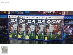 Resim PS5 OYUN FC26 FIFA 2026 SIFIR ADET 3250 TL 