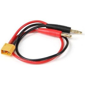 Resim 4Mm Banana - Erkek Xt60 Dönüştürücü 30Cm Kablo 