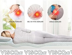 Resim Visco Ortopedik Uyku Pedi,Kalınlık 7 cm,bel fıtığı ve eklem ağrıları olan kişiler için üretilmiştir. 120X200 