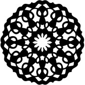 Resim Çiçek Deseni (Oto-Motor-Laptop-Duvar-Dekor) (Tip 10) 30 x 30 cm 