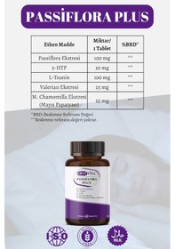 Resim Optivita Passiflora Plus 30 Tablet Pasiflora Eki, 5-htp,... 