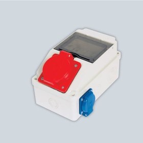 Resim Kombinasyon Kutusu 1 Adet 3x25 Priz - 2 Adet 1x16 Priz 