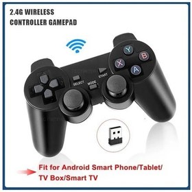 Resim Createtech Yeni Model Siyah-2.4g Kablosuz Gamepad Ps3/tv Kutusu/android Telefon Pc Joystick Süper Konsol X Pro Oyun Denetleyicisi Ps3 Aksesuarları 