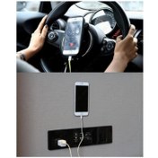 Resim FırsatYeri 2li Flourish Lama Nano Kaydırmaz Güçlü Yapışkanlı Telefon Tutucu 