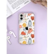 Resim Gritty Apple iPhone 11 Uyumlı Kamera Lens Korumalı Baskı Tasarımlı Telefon Kılıfı 