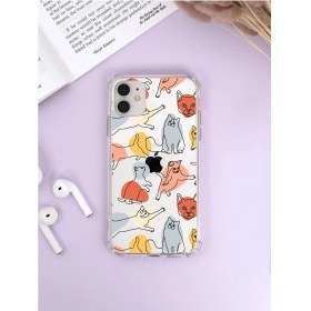 Resim Gritty Apple iPhone 11 Uyumlı Kamera Lens Korumalı Baskı Tasarımlı Telefon Kılıfı 