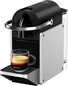 Resim Nespresso Pixie D62 Gümüş Kapsüllü Kahve Makinesi 