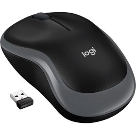 Resim M185 Kablosuz Mouse, Pc, Mac, Dizüstü Bilgisayar Için, USB Mini Alıcı ile 2.4ghz, 1000 Dpı Optik, 12 Ay Pil Ömrü, Sağ ve Sol Elle Kullanıma Uygun, Gri 