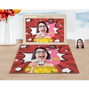 Resim Bk Gift Kişiye Özel Kadınlar Günü Karikatürlü 1000 Parça Profesyonel Puzzle-2 