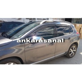 Resim Peugeot 2008 Mügen Cam Rüzgarlığı 2012-2019 Arası 4 Lü Takım N11.38383 