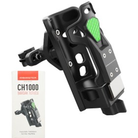 Resim Knmaster Ch1000 Motosiklet Bardak Tutucu Siyah 
