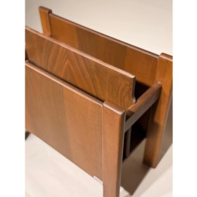 Resim VIVECA Iki Bölmeli Ahşap Dergilik / Gazetelik / Dosyalık 