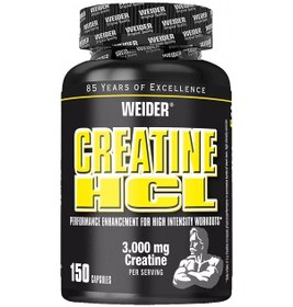 Resim Weider Creatine Hcl - 150 Caps - 50 Servis 