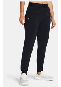 Resim Under Armour Armoursport High Rise Wvn Pnt Kadın Eşofman Altı-28303-siyah Siyah 