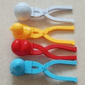 Resim Kullanımı Kolay Kar Topu Yapıcı - Dayanıklı Plastik, Kış Eğlencesi için Hızlı Kar Topu Toplama Aracı, Mükemmel Noel & Sevgililer Günü Hediyesi, Rastgele Renk, Noel için En İyisi 