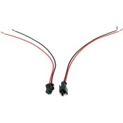 Resim Electroon 2'li Soketli Kablo Dişi Erkek Takım 10 cm 10'lu 
