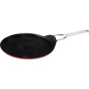 Resim Jumbo Red 26 cm Krep Tava 