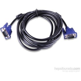 Resim Qport Q-Vga1.5 15 Pin Filtreli 1.5Metre Erkek Erkek Monitör Kablo 