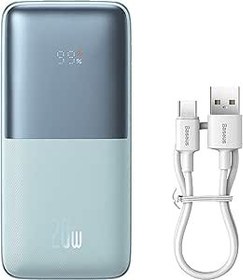 Resim Baseus 10K mAh Bipow Pro Power Bank-Mavi 